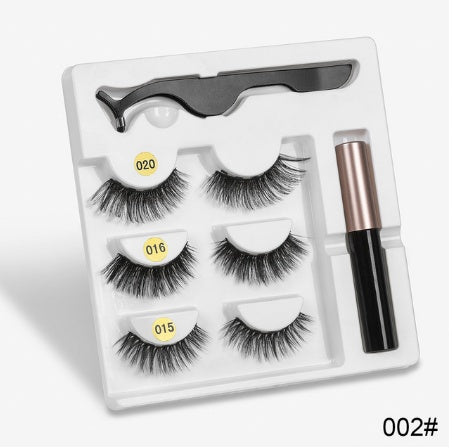 Luxurious Magnetic False Eyelashes - Effortless Beauty