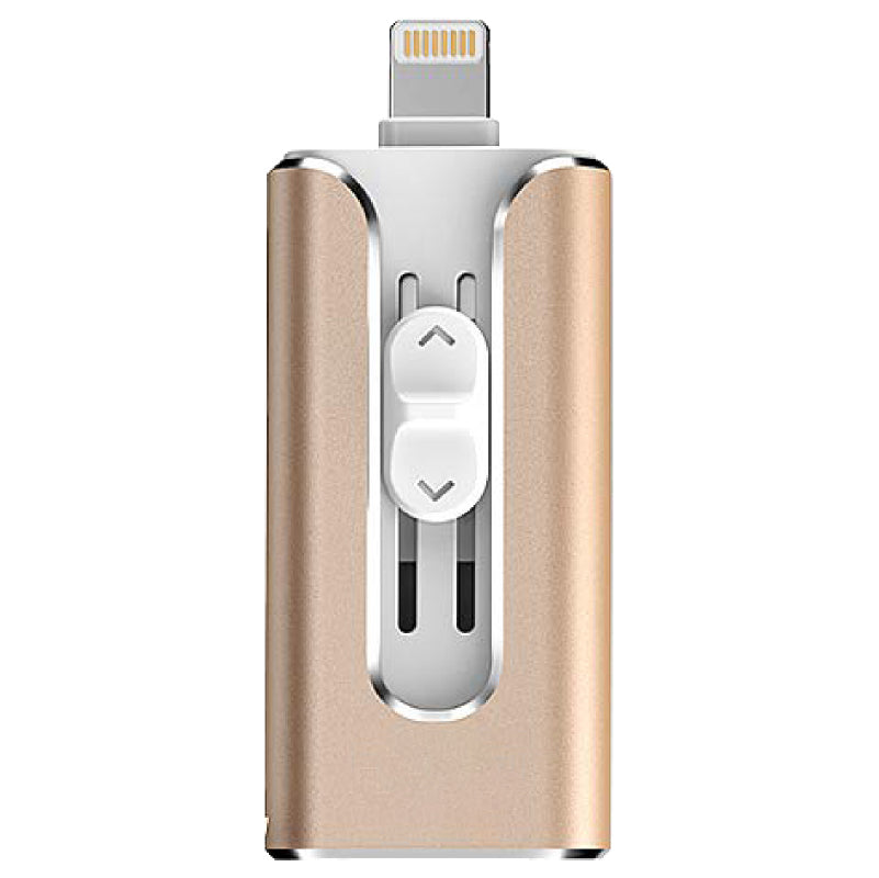 Universal Metal USB Drive with Lightning Connector