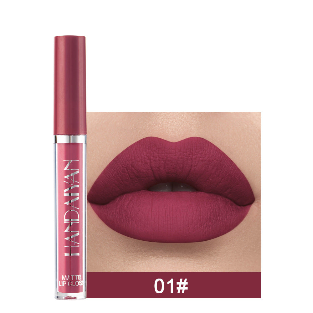 Premium Matte Liquid Lipstick - Non-Fading & Transfer-Resistant
