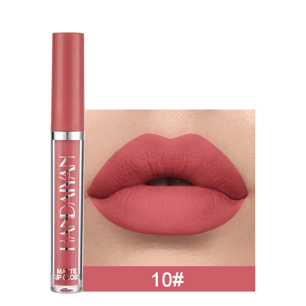 Premium Matte Liquid Lipstick - Non-Fading & Transfer-Resistant