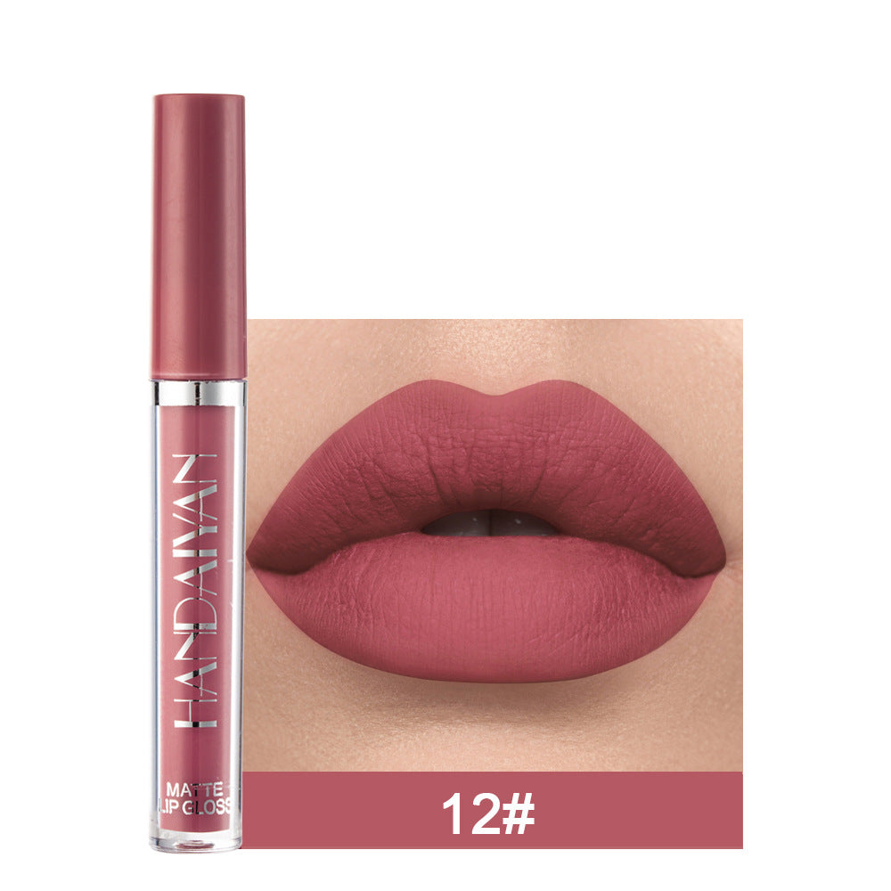 Premium Matte Liquid Lipstick - Non-Fading & Transfer-Resistant