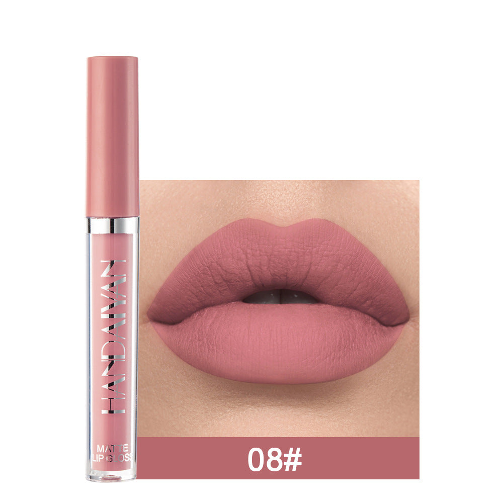 Premium Matte Liquid Lipstick - Non-Fading & Transfer-Resistant