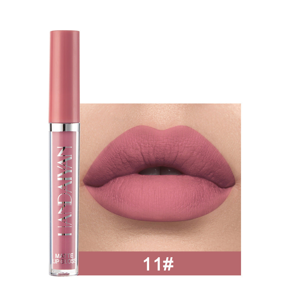 Premium Matte Liquid Lipstick - Non-Fading & Transfer-Resistant