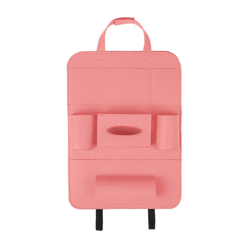 Premium Wool Felt Car Backseat Organizer