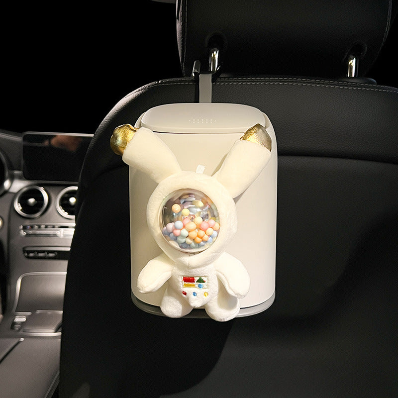 Charming Astronaut Car Trash Can