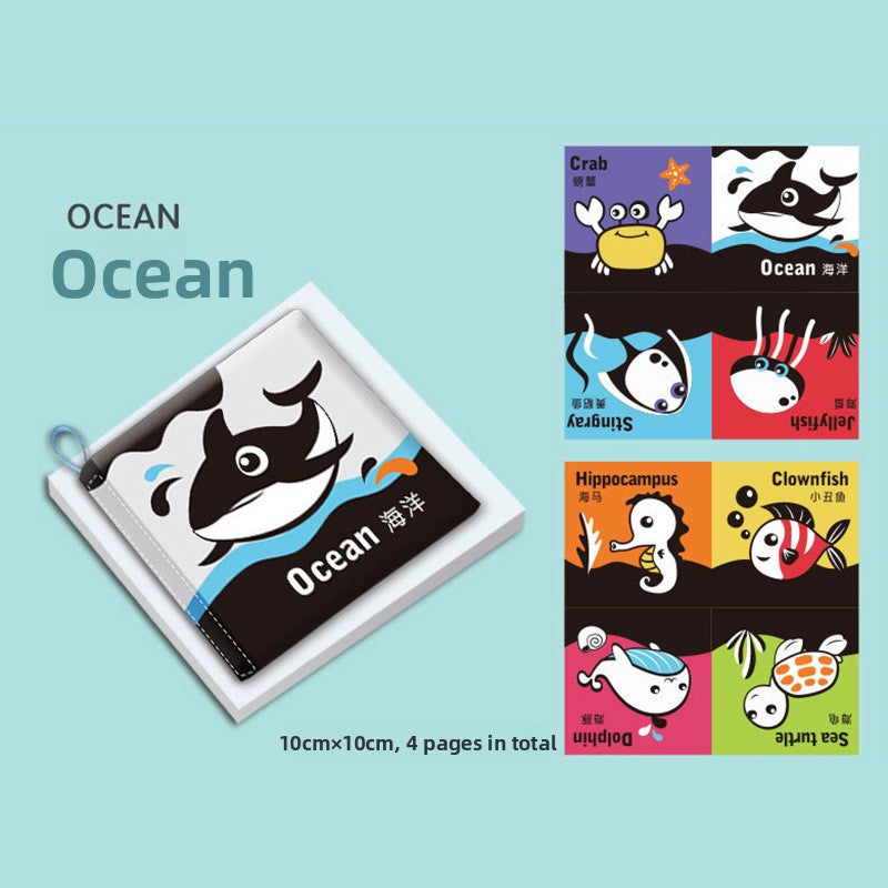 Baby Cloth Book Early Education Sensory Toy