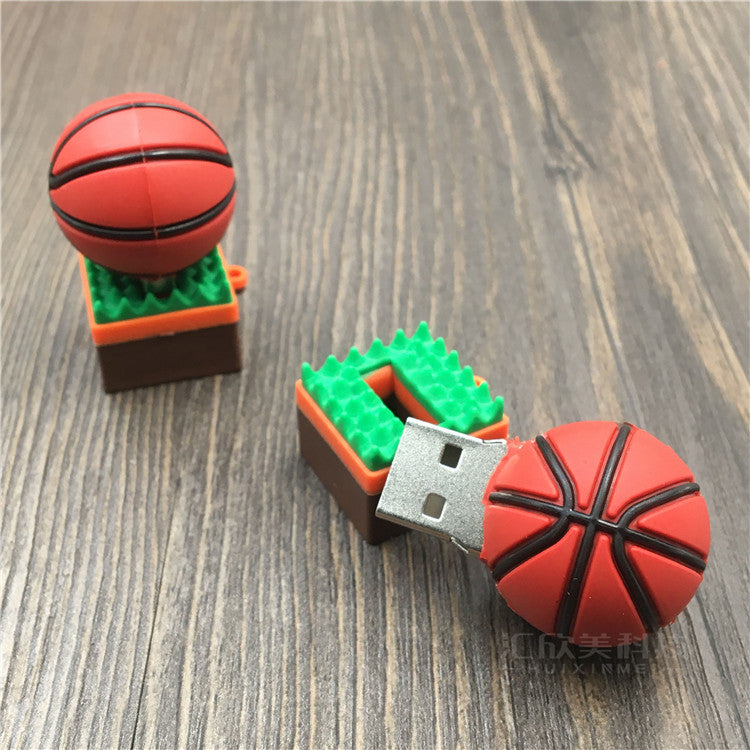 Creative Cartoon Basketball USB Flash Drive