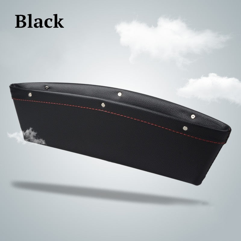 Premium PU Leather Car Seat Gap Organizer