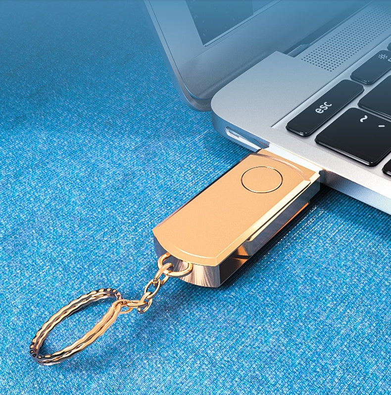 Ultra-Large Capacity Metal USB Flash Drive (OTG Compatible)