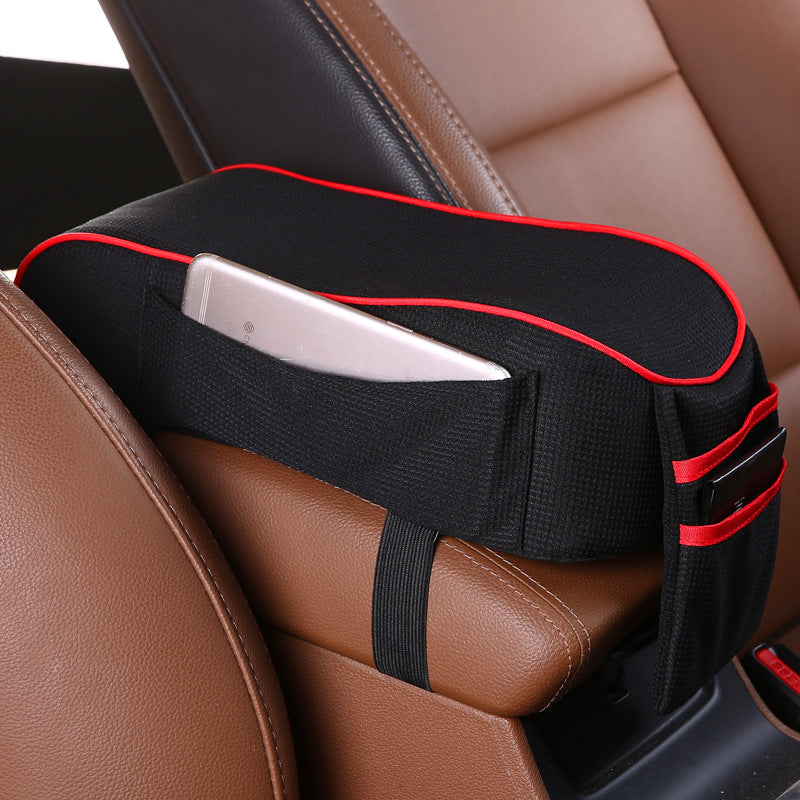 Premium Sports Knit Car Armrest Pad