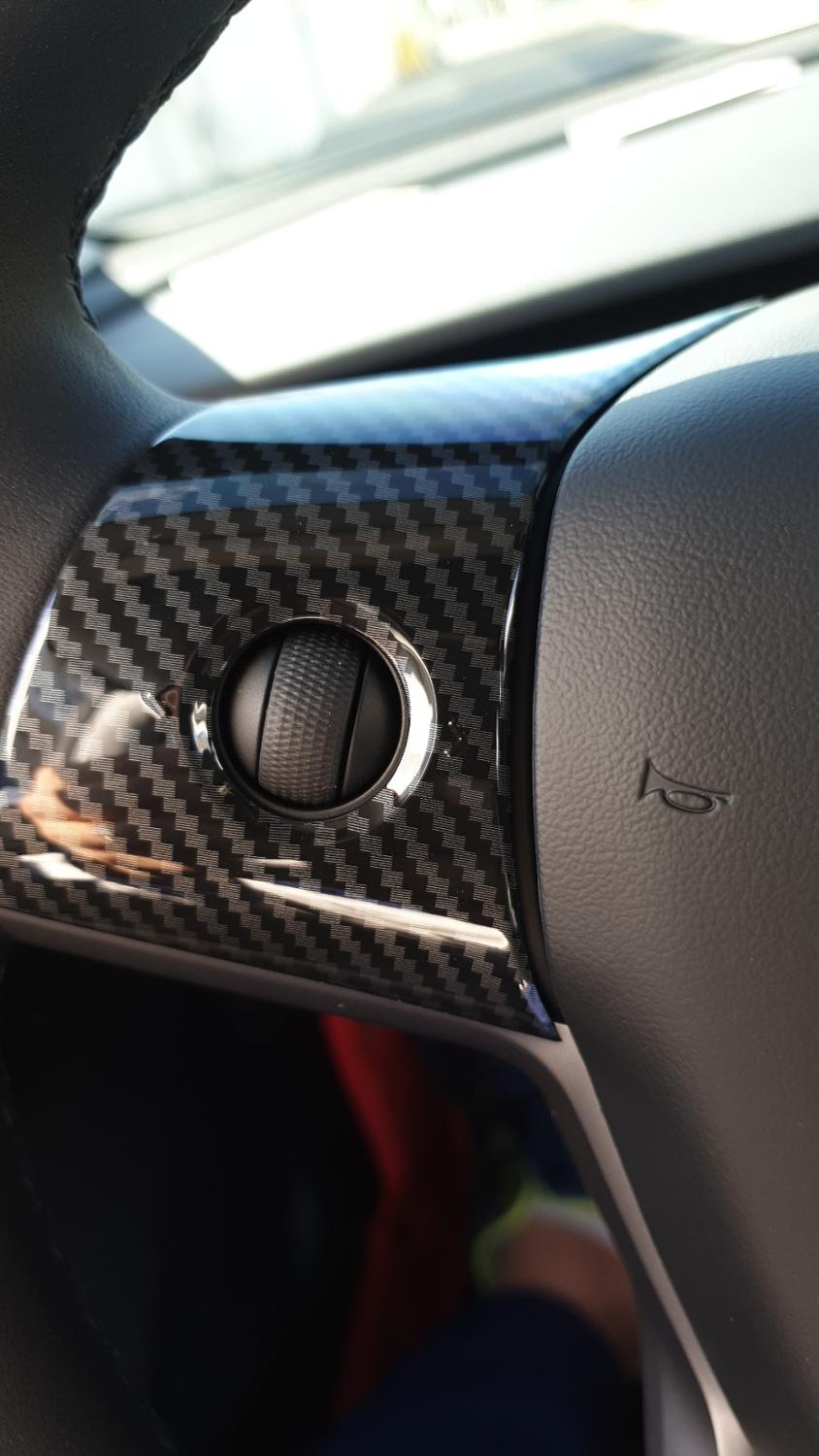 Tesla Model 3 Steering Wheel Trim Set