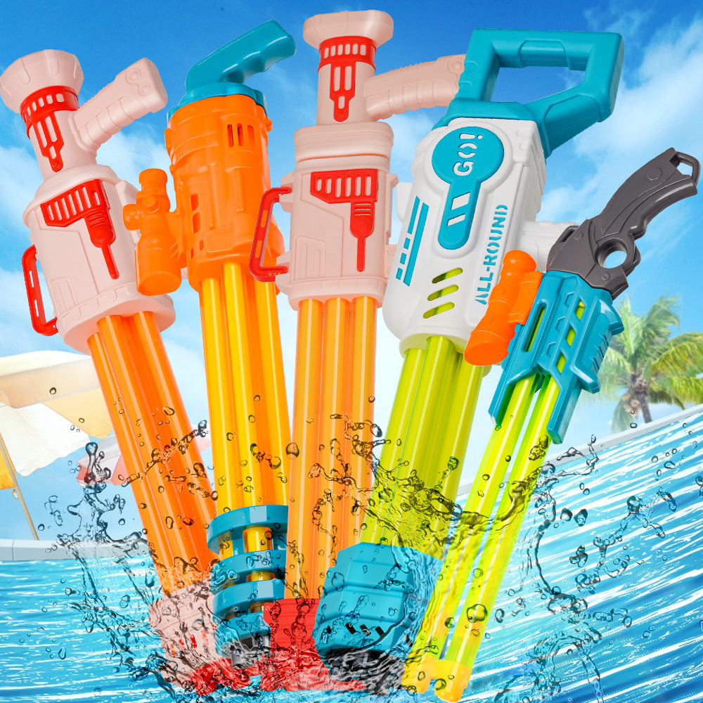 Children's pull-out water spray toys