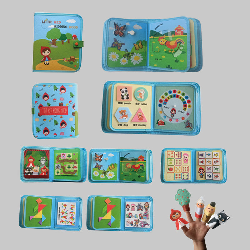 Childrens Tear Resistant Farm Animal 3D Cloth Book
