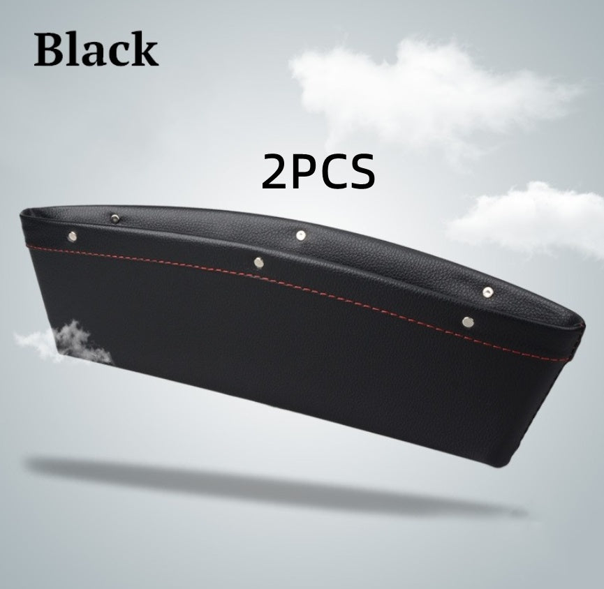 Premium PU Leather Car Seat Gap Organizer
