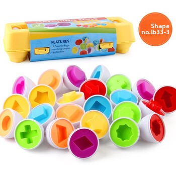 Twistable Simulation Egg Toys for Babies