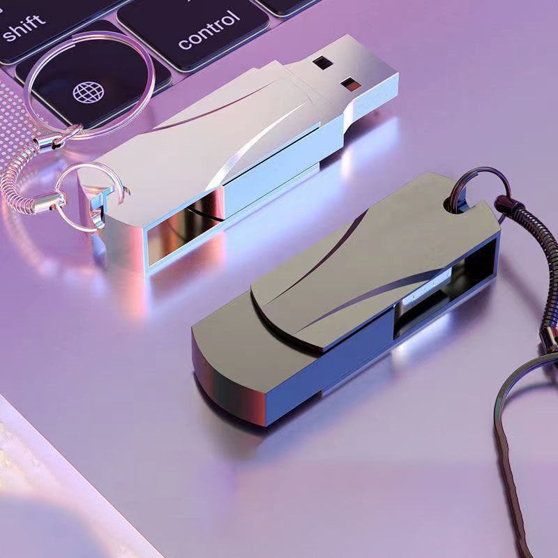High-Capacity Metal USB Drive