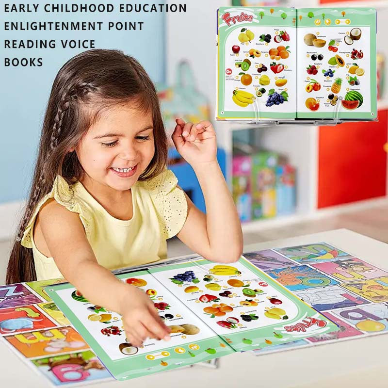 English Words Point Reading Voice Early Learning Toy