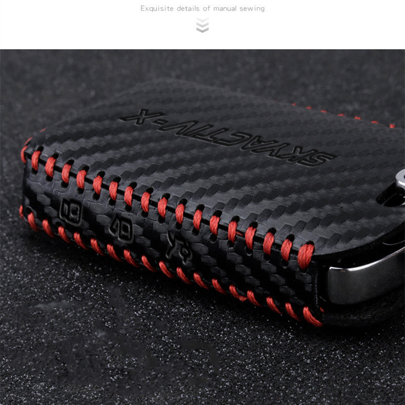 Premium Leather Car Key Case
