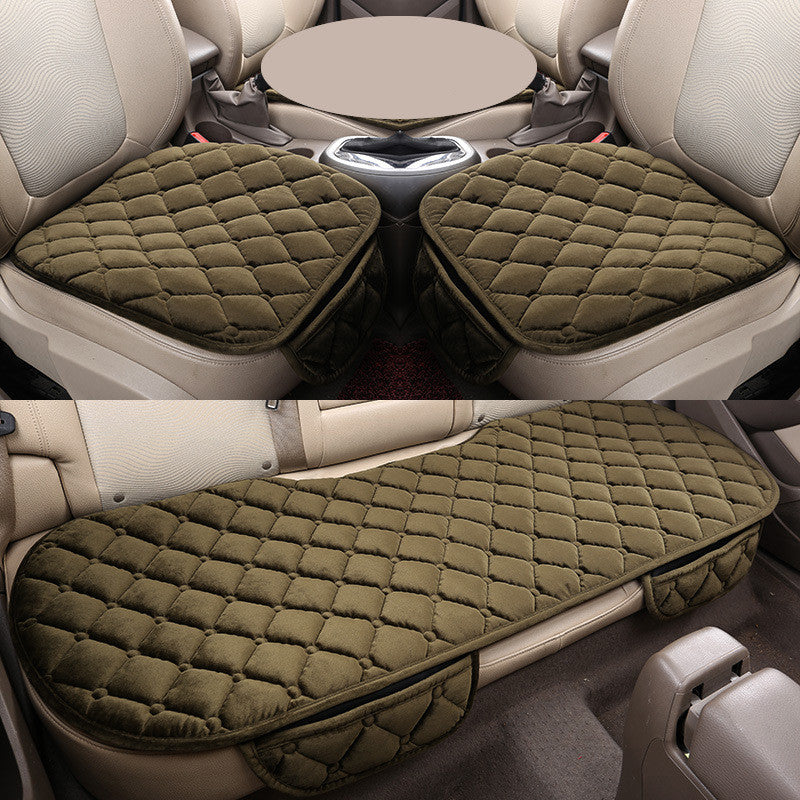 Premium Plush Velvet Car Seat Cushion