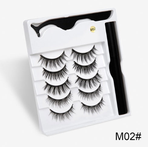 Luxurious Magnetic False Eyelashes - Effortless Beauty
