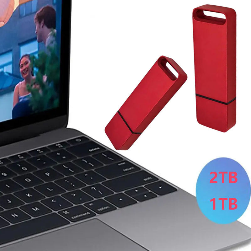 High-Speed Large Capacity Metal USB Flash Drive
