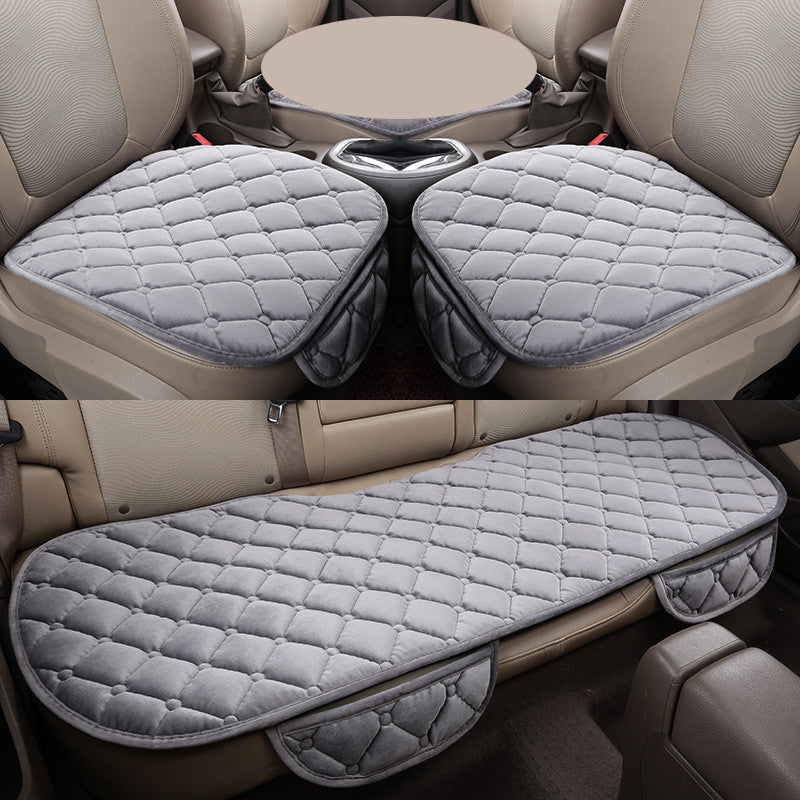 Premium Plush Velvet Car Seat Cushion