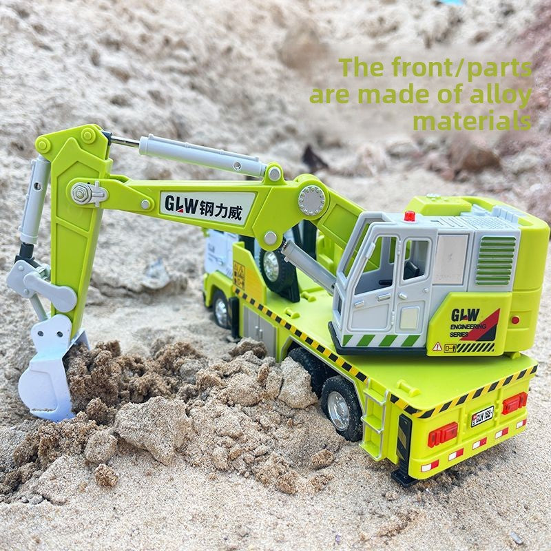 Extra-large crane toy