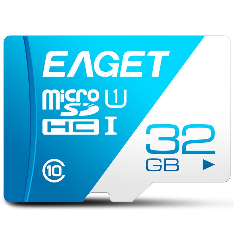 EAGET T1 Micro SD Card - 16GB to 128GB - Class 10 UHS-I U1 - High Speed Storage