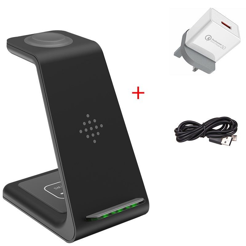 3-in-1 Fast Wireless Charging Station