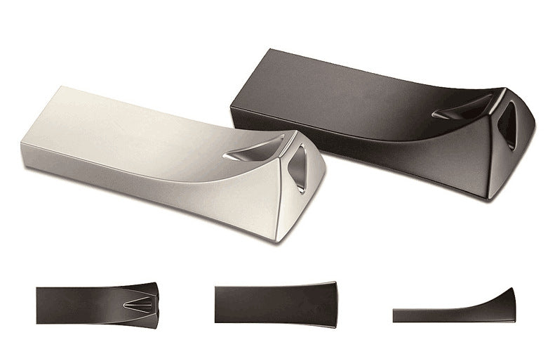 Small Triangle Metal USB Drive - Wholesale Bulk Order