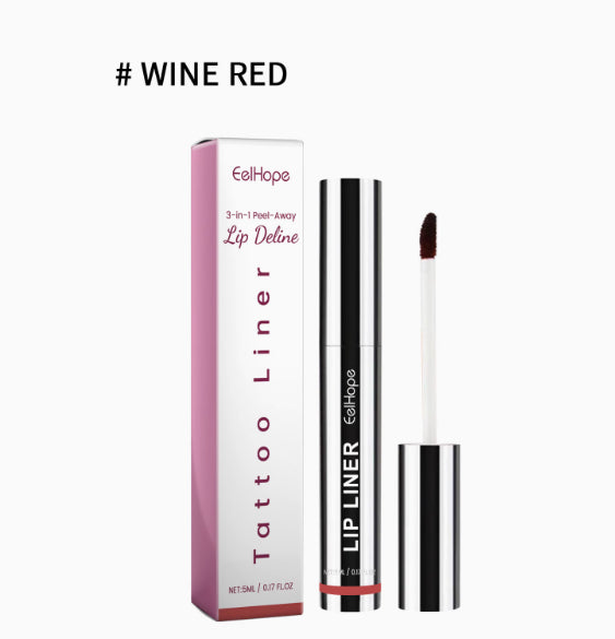 Peel Off Lip Liner Stain Long Wear Tattoo Lip Liner Mat
