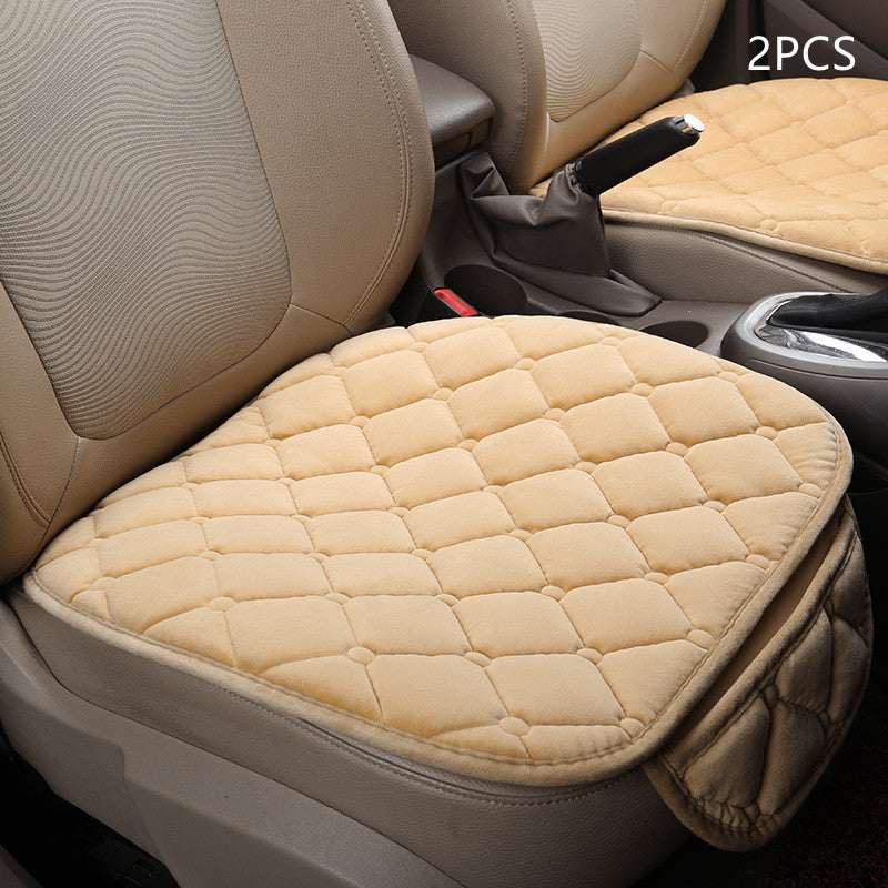Premium Plush Car Seat Cushion - Winter Warming Pad