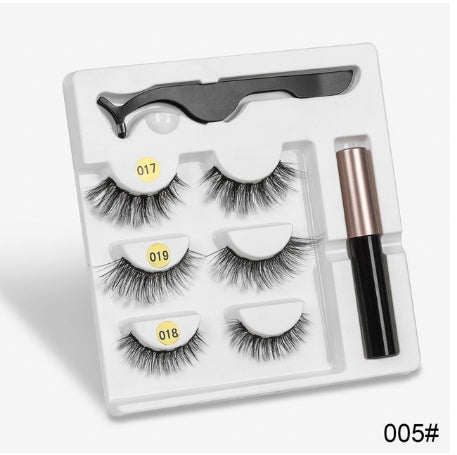 Luxurious Magnetic False Eyelashes - Effortless Beauty