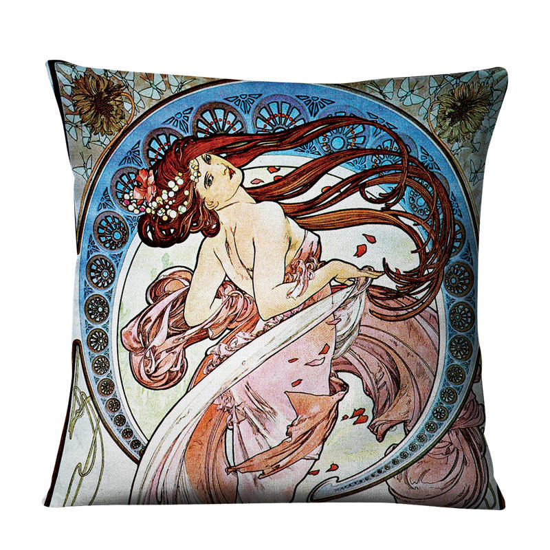 Linen pillow cushion cover