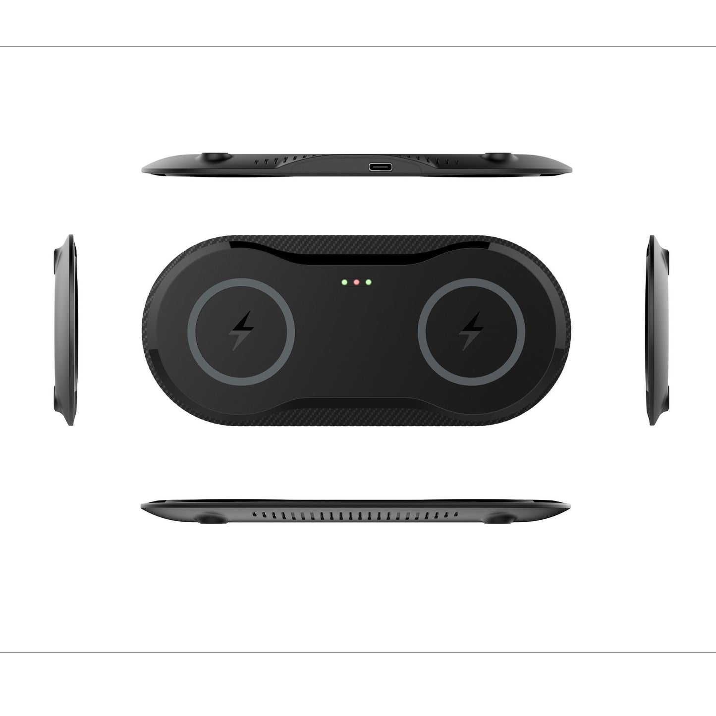 Dual Wireless Charging Pad for Mobile Phones
