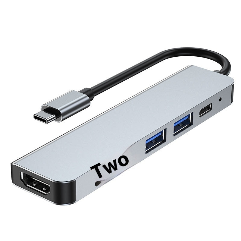 Portable 6-in-1 Notebook and Tablet Expansion Dock