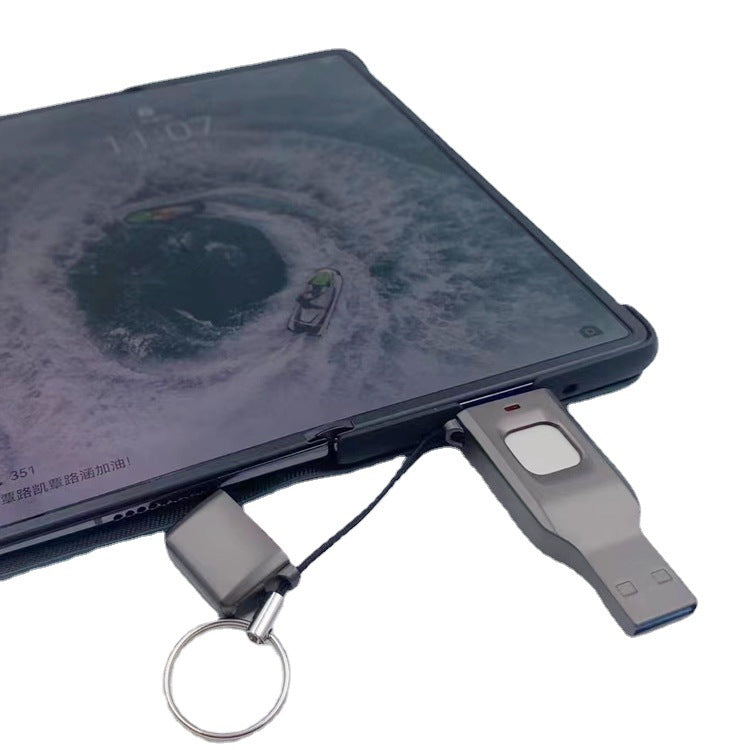 Biometric Fingerprint Encryption USB 3.0 & Type-C Security Data Disk