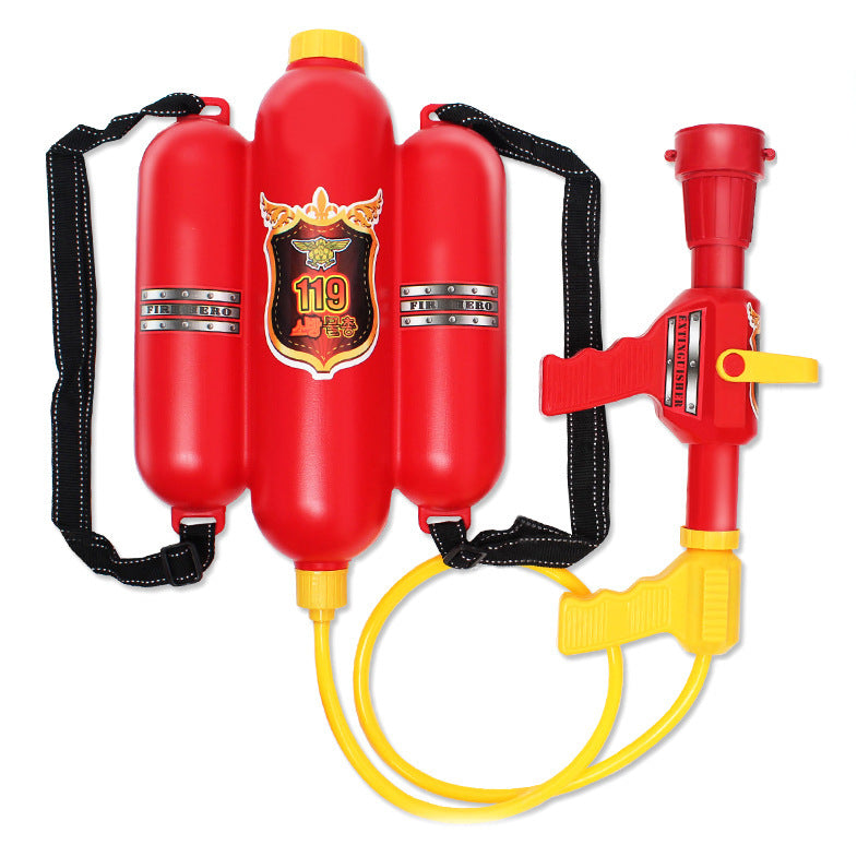 Children's fire backpack water sprayer