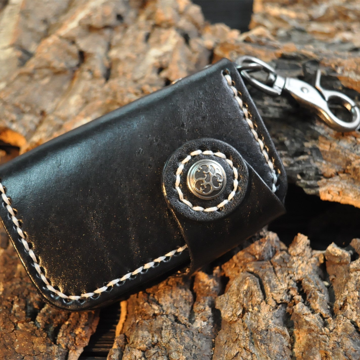 Handmade Cowhide Car Key Case