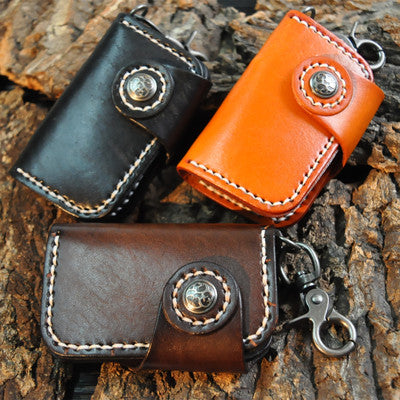 Handmade Cowhide Car Key Case