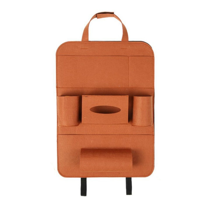 Premium Wool Felt Car Backseat Organizer