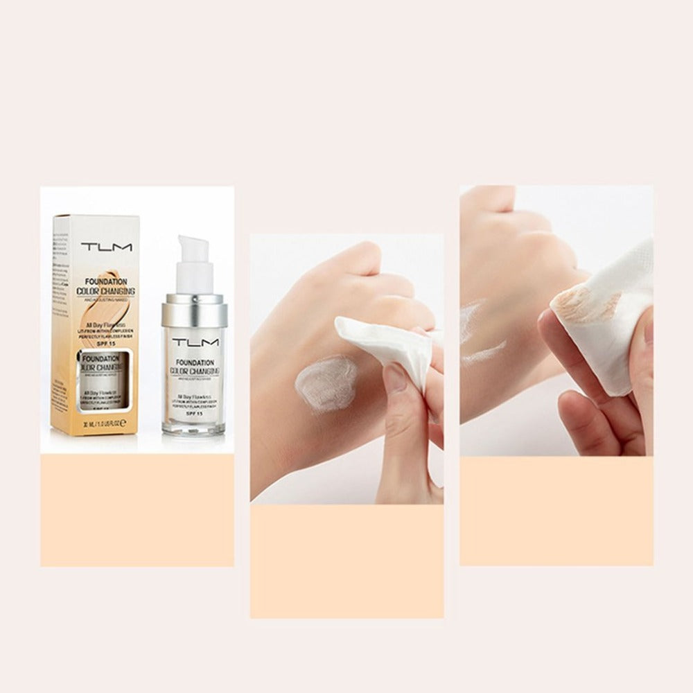 Adaptive Color-Matching Liquid Foundation