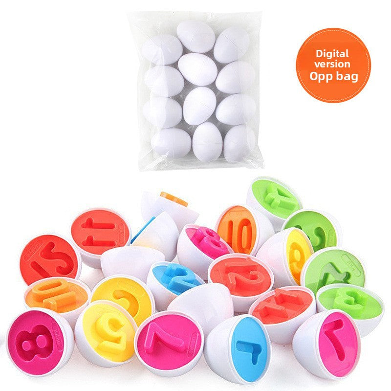 Twistable Simulation Egg Toys for Babies
