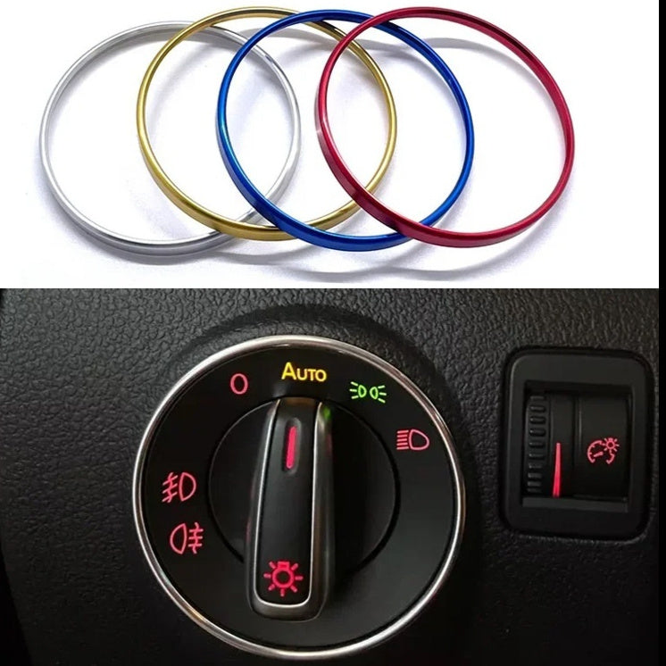 Applicable To Golf Jietouan Tiguan Headlight Decorative Ring
