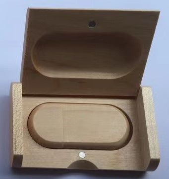 Wooden USB Drive Gift Set