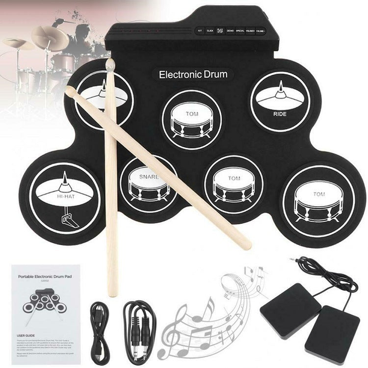 Roll-Up Electronic Drum Set