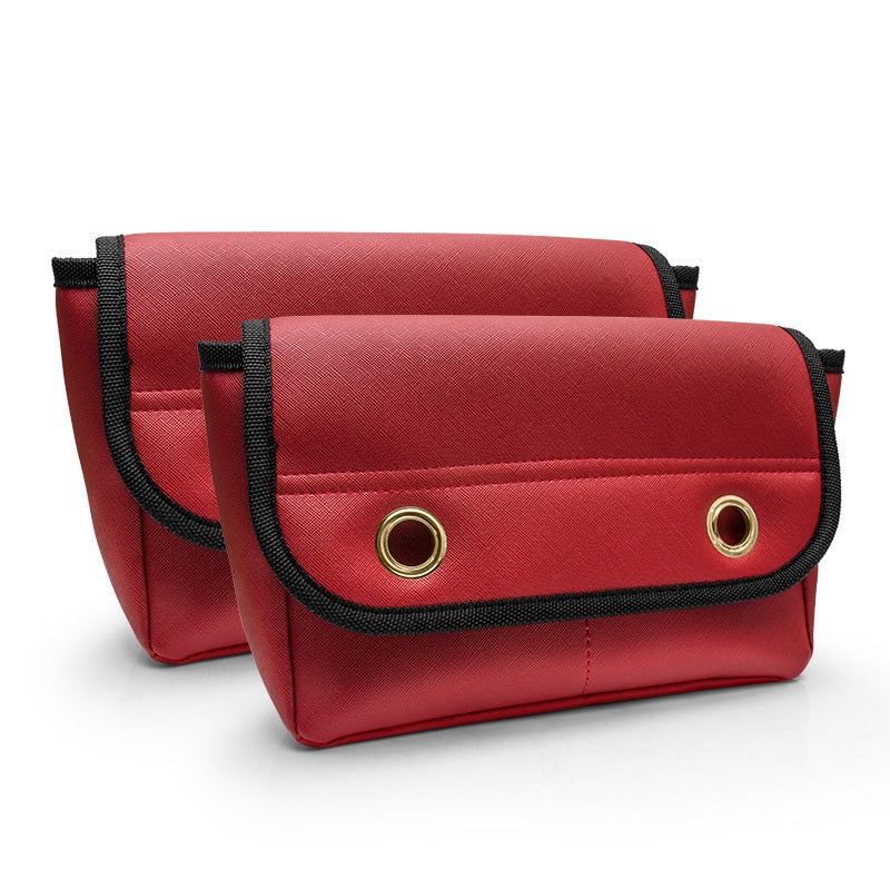 Premium Leather Car Seat Back Organizer