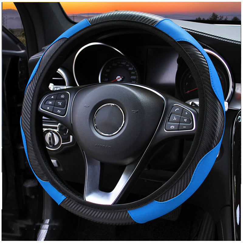Carbon Fiber Sports Steering Wheel Cover