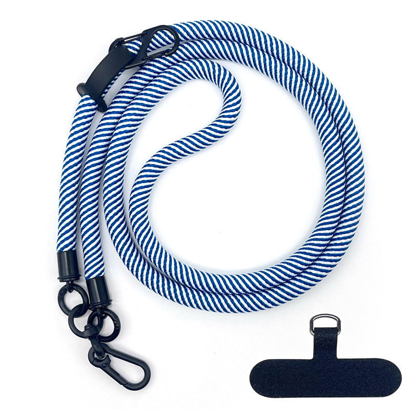 10MM Climbing Rope Mobile Phone Lanyard Gasket Adjustable Crossbody Mobile Phone Strap Camera Strap Rope Anti-lost Neck Rope