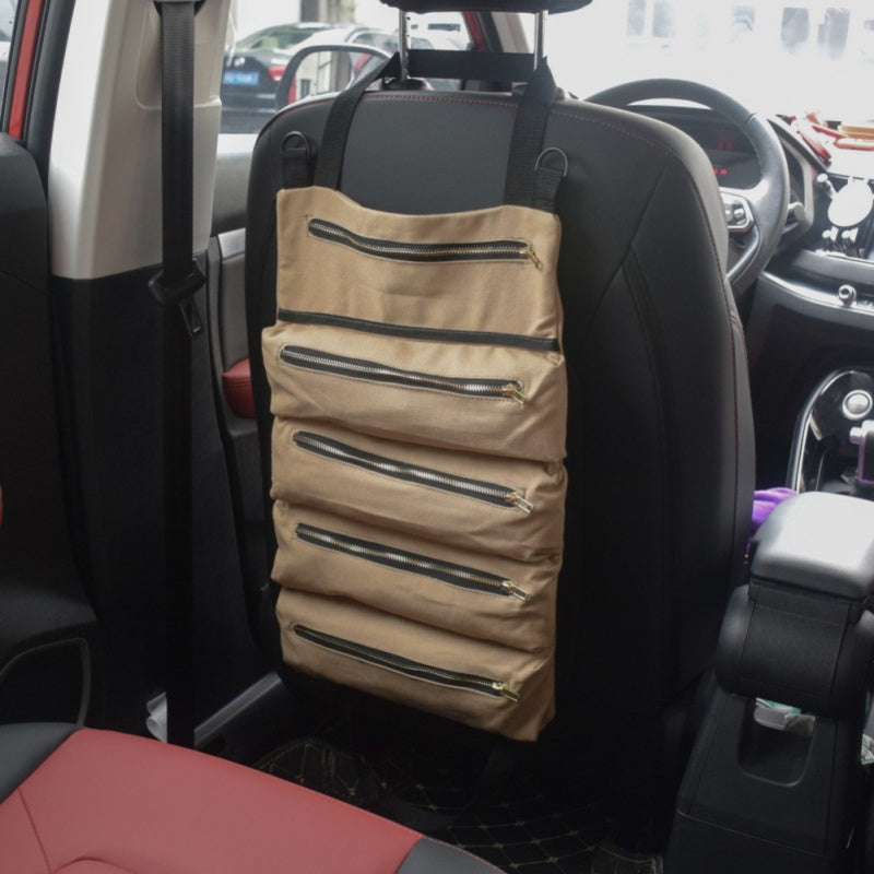 Premium Canvas Car Organiser